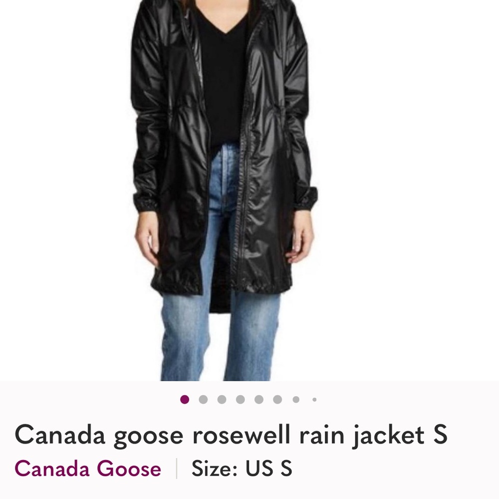 Canada Goose Black Utility Jacket for Women